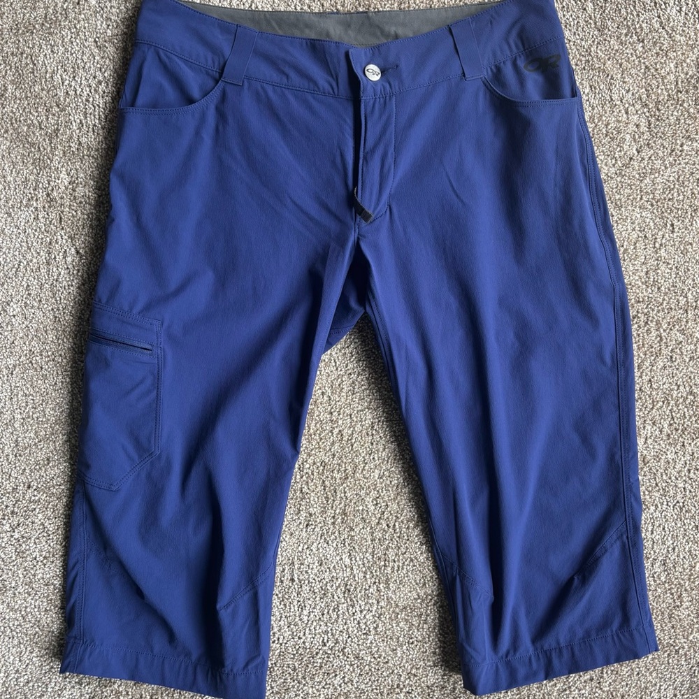 Outdoor Research Royal Blue Capri Pants NWOT 8